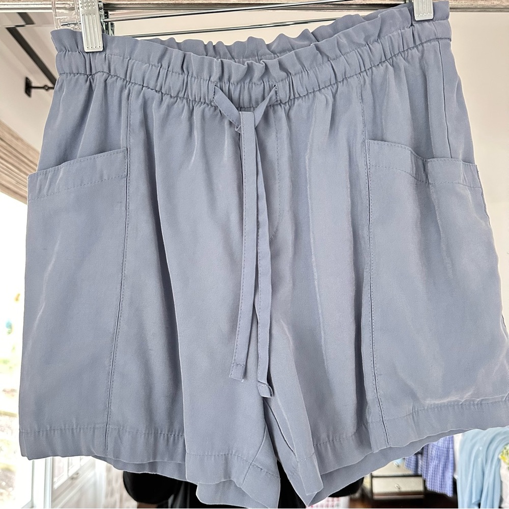 Old Navy Light Blue Drawstring Shorts